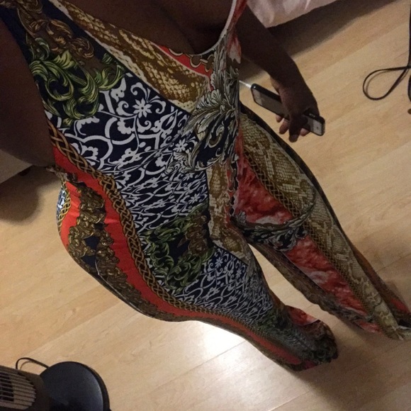 Sexy Versace Inspired Jumpsuit - Picture 4 of 4